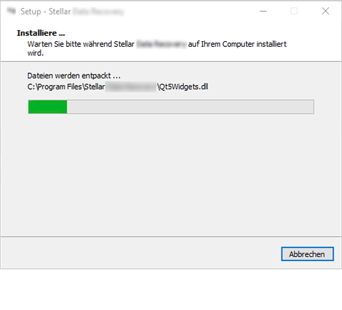 installing